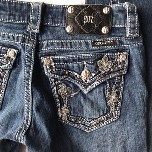 Miss Me Denim Jeans Bootcut Size 26x29
